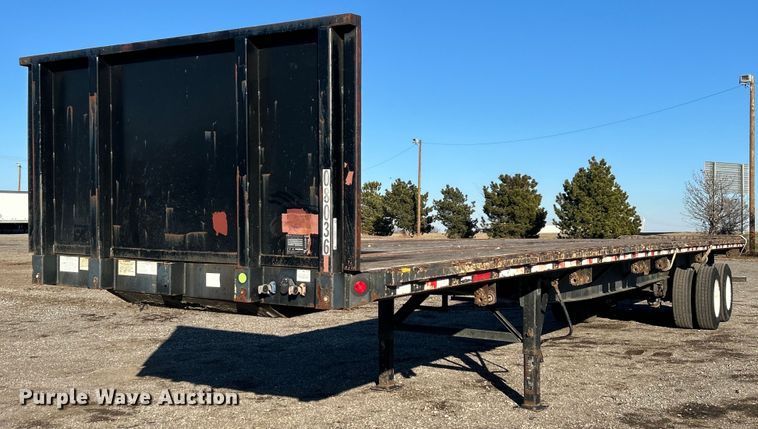 image for item OI9554 2007 Great Dane  flatbed trailer
