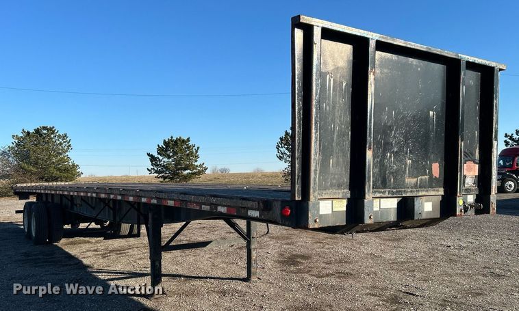 image for item OI9554 2007 Great Dane  flatbed trailer