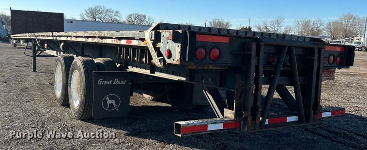 image for item OI9554 2007 Great Dane  flatbed trailer