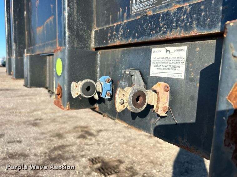 image for item OI9554 2007 Great Dane  flatbed trailer