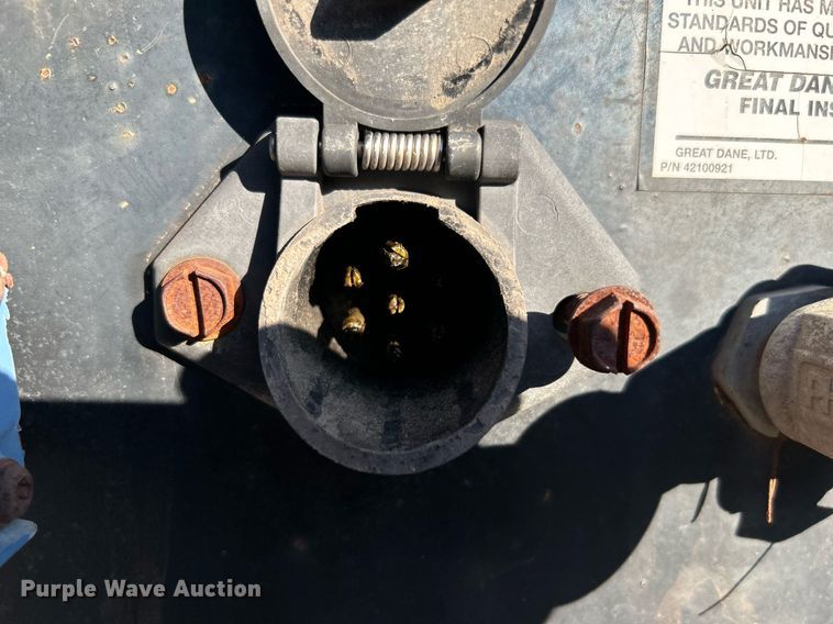 image for item OI9554 2007 Great Dane  flatbed trailer