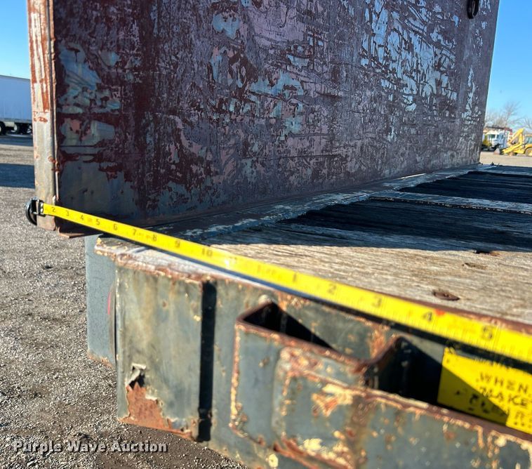 image for item OI9554 2007 Great Dane  flatbed trailer
