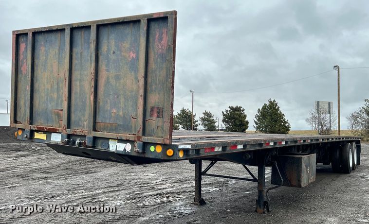 image for item OI9574 2005 Lufkin FL-II-ST flatbed trailer