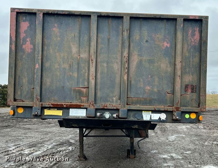 image for item OI9574 2005 Lufkin FL-II-ST flatbed trailer