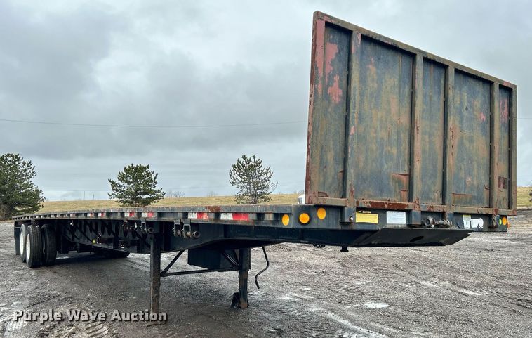 image for item OI9574 2005 Lufkin FL-II-ST flatbed trailer