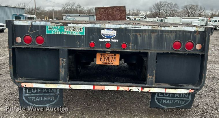 image for item OI9574 2005 Lufkin FL-II-ST flatbed trailer