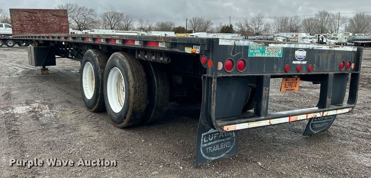 image for item OI9574 2005 Lufkin FL-II-ST flatbed trailer