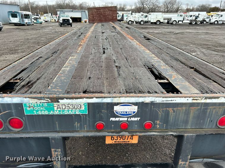 image for item OI9574 2005 Lufkin FL-II-ST flatbed trailer
