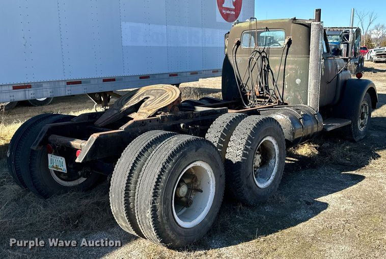 image for item OJ9430 1951 GMC 650 semi truck