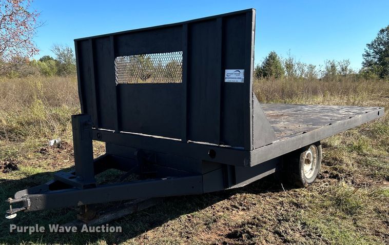 image for item DJ6437 Shop Built utility trailer