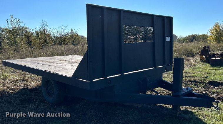 image for item DJ6437 Shop Built utility trailer