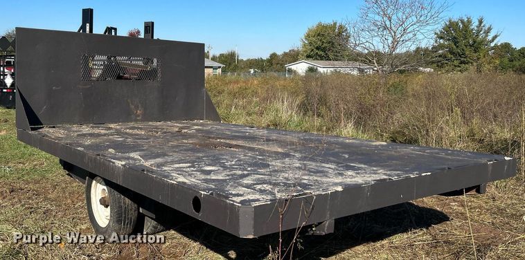 image for item DJ6437 Shop Built utility trailer