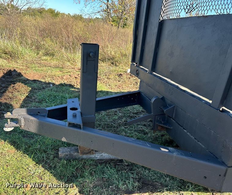 image for item DJ6437 Shop Built utility trailer