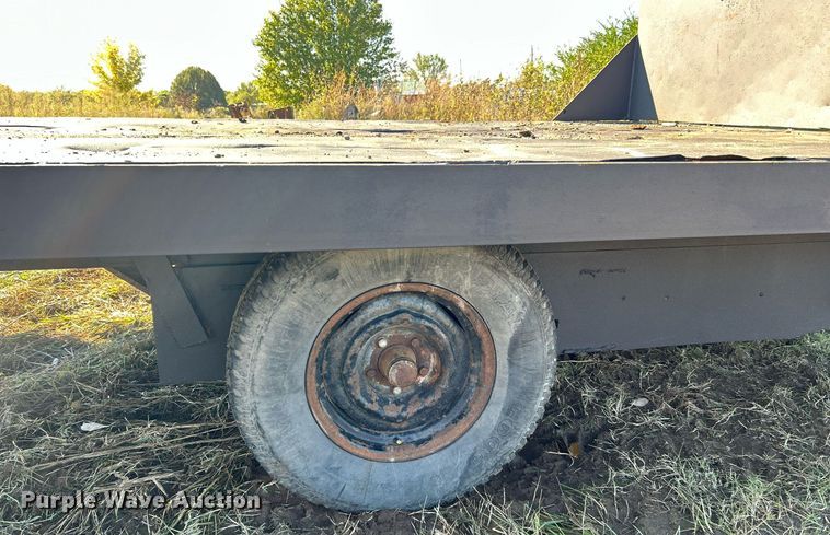 image for item DJ6437 Shop Built utility trailer