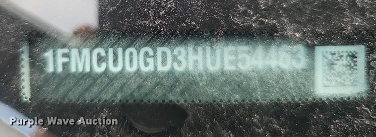 image for item DK0533 2017 Ford Escape SE SUV