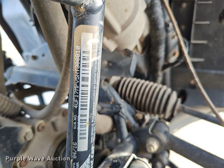 image for item DK0552 2017 Arctic Cat Crew 700 utility vehicle