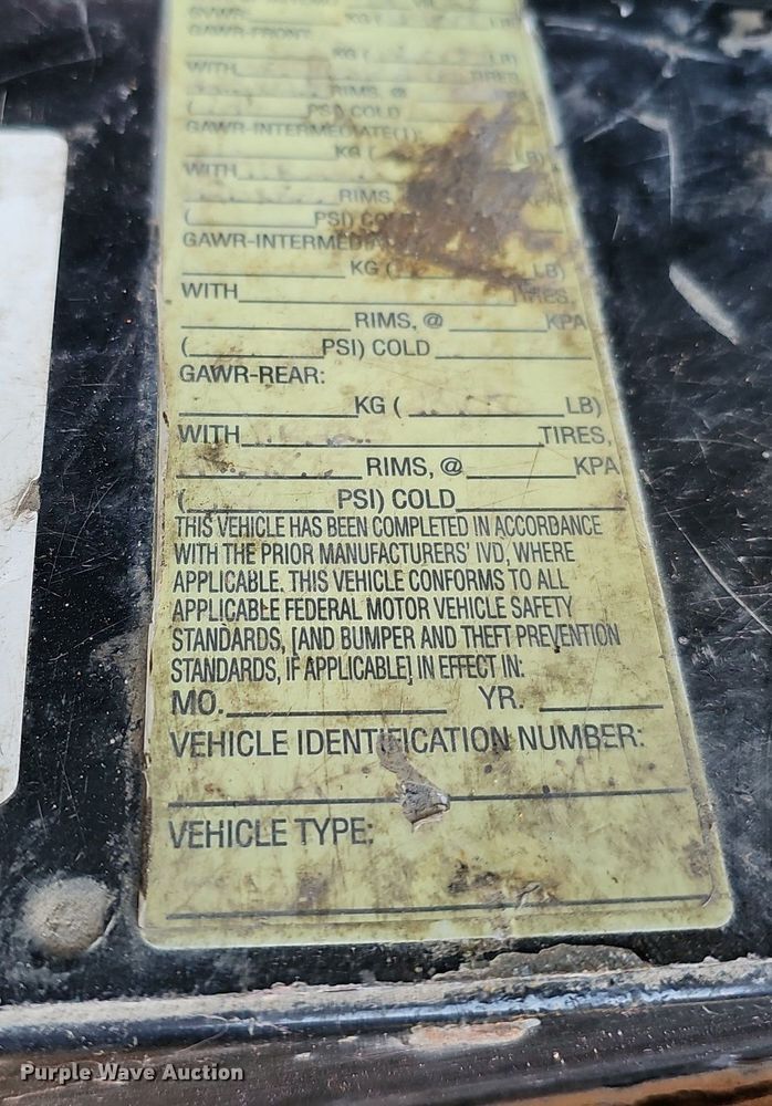 image for item DK0553 2008 Mack MRU613 refuse truck