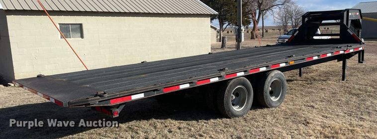 image for item DM2691 2010 Maxey tilt deck equipment trailer