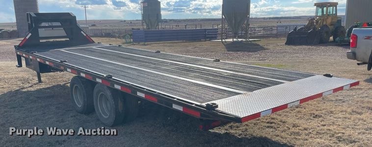 image for item DM2691 2010 Maxey tilt deck equipment trailer