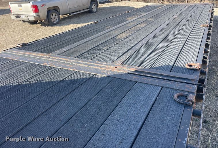 image for item DM2691 2010 Maxey tilt deck equipment trailer