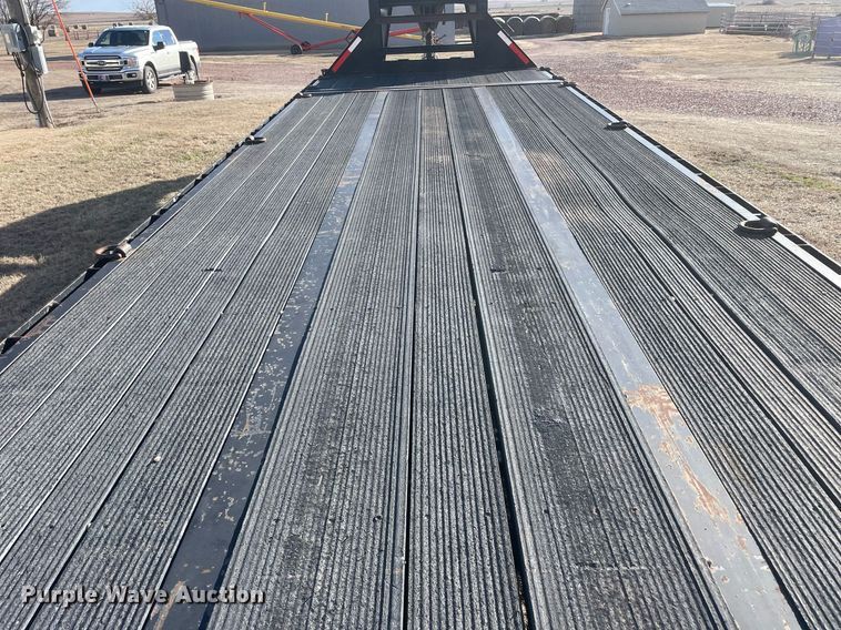 image for item DM2691 2010 Maxey tilt deck equipment trailer