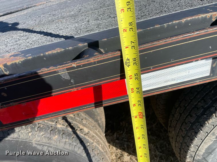 image for item DM2691 2010 Maxey tilt deck equipment trailer