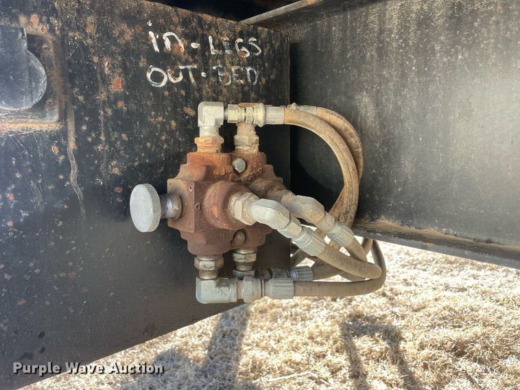 image for item DM2691 2010 Maxey tilt deck equipment trailer