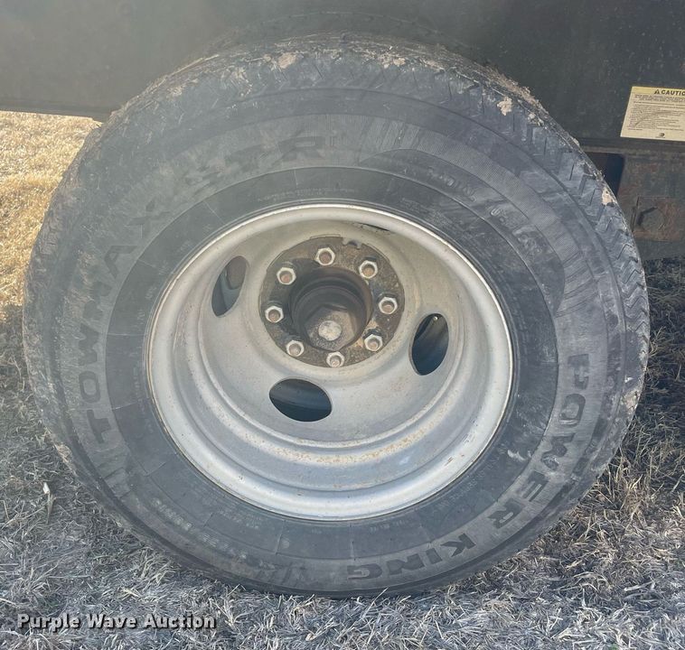 image for item DM2691 2010 Maxey tilt deck equipment trailer