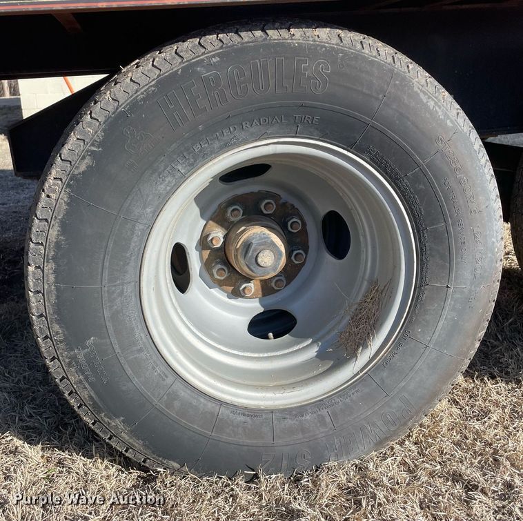 image for item DM2691 2010 Maxey tilt deck equipment trailer