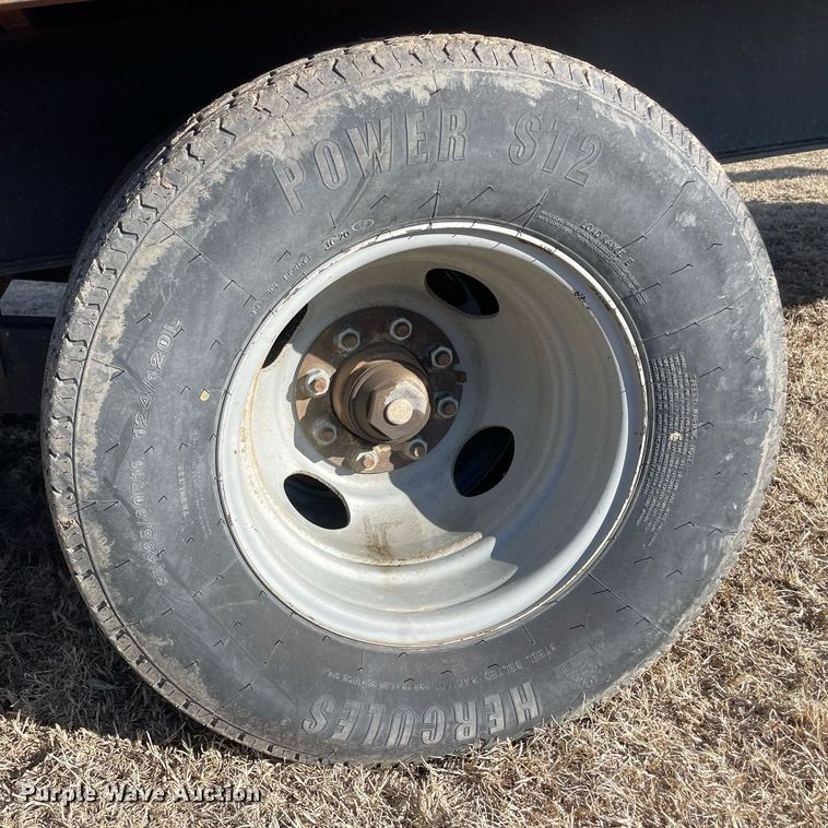 image for item DM2691 2010 Maxey tilt deck equipment trailer