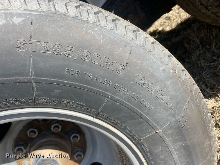 image for item DM2691 2010 Maxey tilt deck equipment trailer