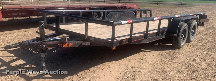 image for item DM7765 2022 Tiger BPA1825 utility trailer