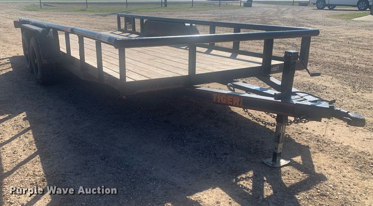image for item DM7765 2022 Tiger BPA1825 utility trailer
