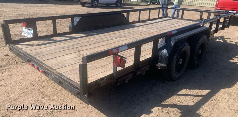 image for item DM7765 2022 Tiger BPA1825 utility trailer