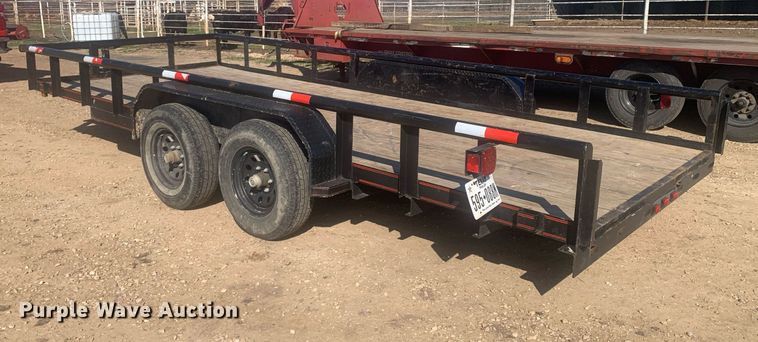 image for item DM7765 2022 Tiger BPA1825 utility trailer