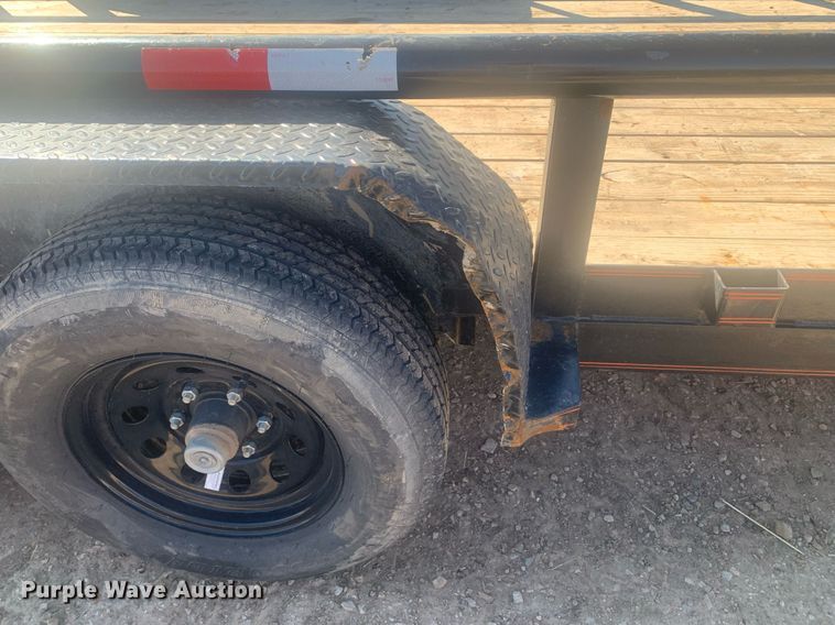 image for item DM7765 2022 Tiger BPA1825 utility trailer