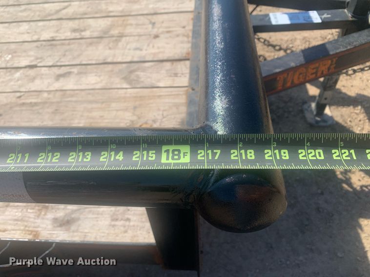 image for item DM7765 2022 Tiger BPA1825 utility trailer