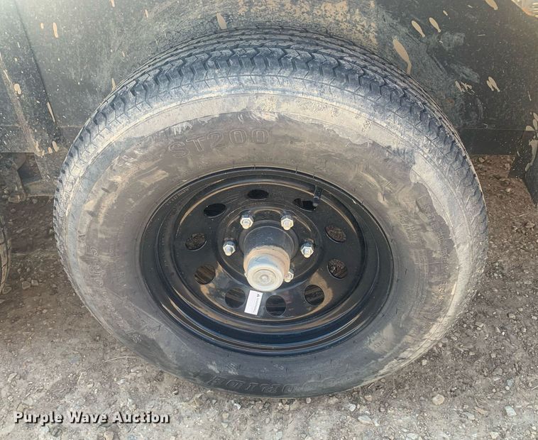 image for item DM7765 2022 Tiger BPA1825 utility trailer