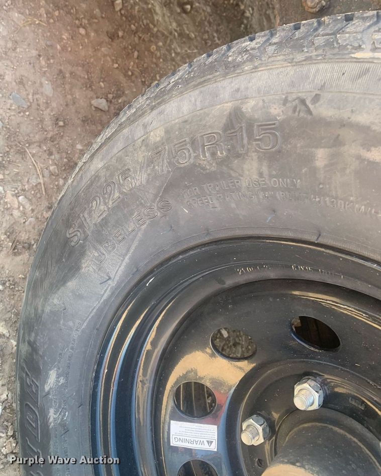 image for item DM7765 2022 Tiger BPA1825 utility trailer