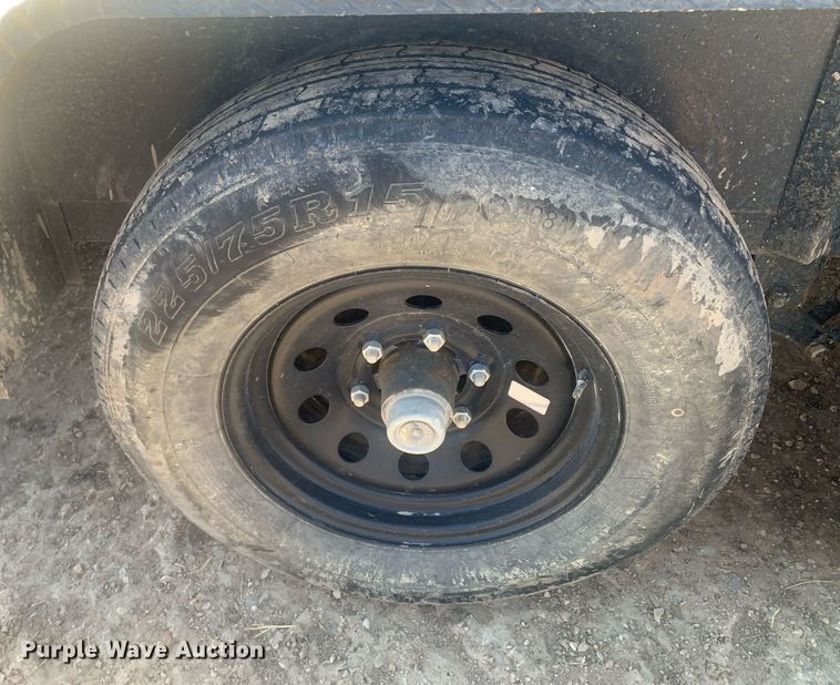 image for item DM7765 2022 Tiger BPA1825 utility trailer