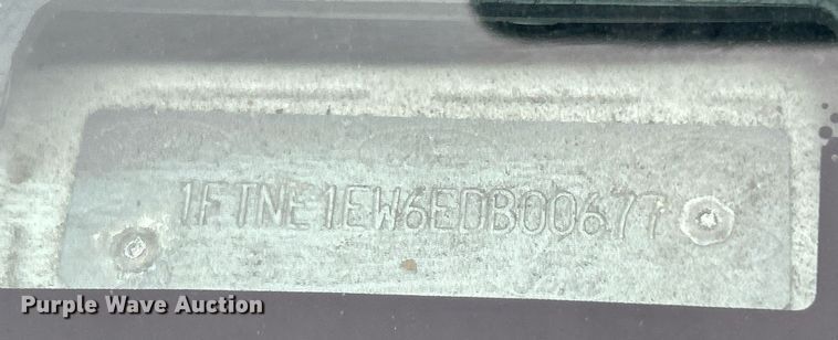 image for item DN0678 2014 Ford E150 van