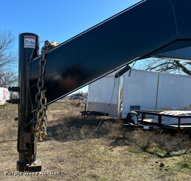 image for item DN0702 2021 Jennings' Trailer Mfg. Sure-Pull equipment trailer