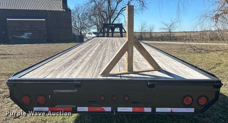 image for item DN0703 2022 Custom Built Gooseneck Trailers, Inc. Gooseneck Float TA 40' equipment trailer