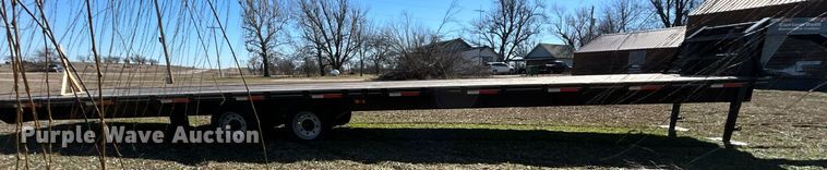 image for item DN0703 2022 Custom Built Gooseneck Trailers, Inc. Gooseneck Float TA 40' equipment trailer