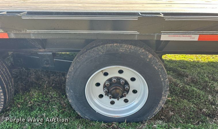 image for item DN0703 2022 Custom Built Gooseneck Trailers, Inc. Gooseneck Float TA 40' equipment trailer