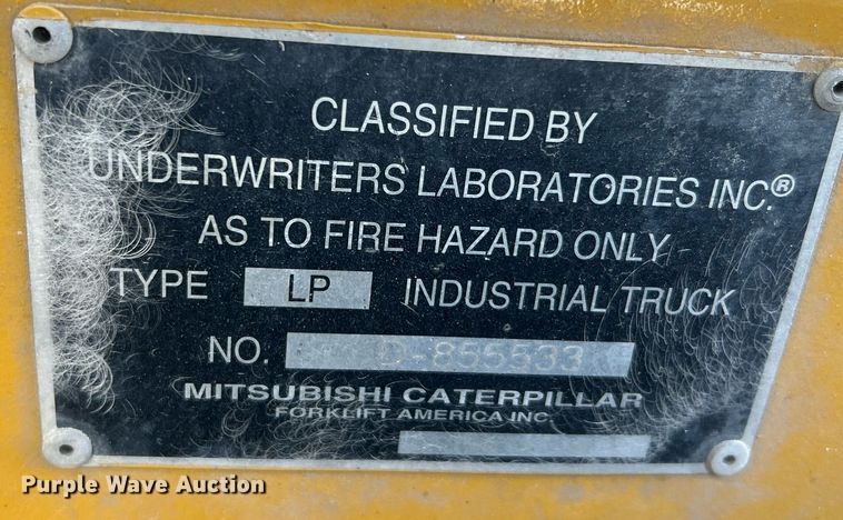 image for item DN0710 1999 Caterpillar  GC40K forklift