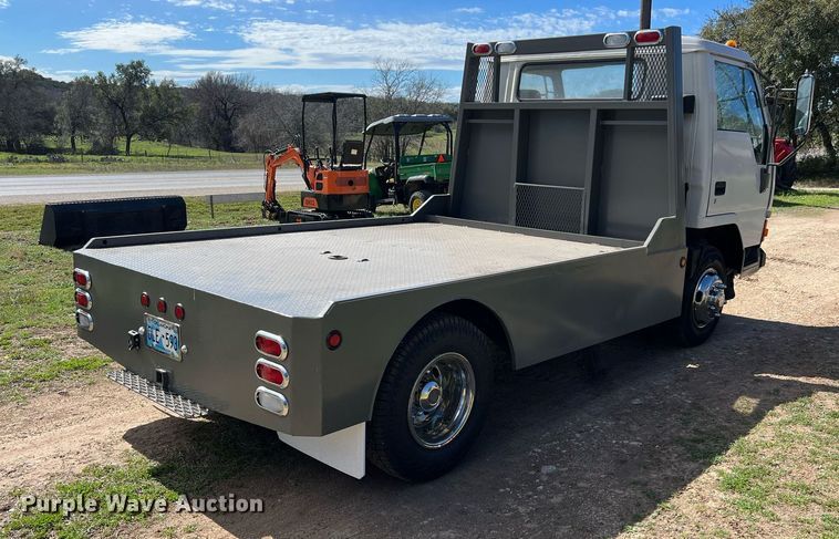 image for item DQ2367 1995 Mitsubishi  FUSO FE439 flatbed truck