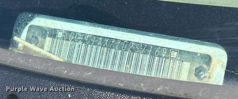 image for item DS2912 2007 Chevrolet Silverado 1500 pickup truck