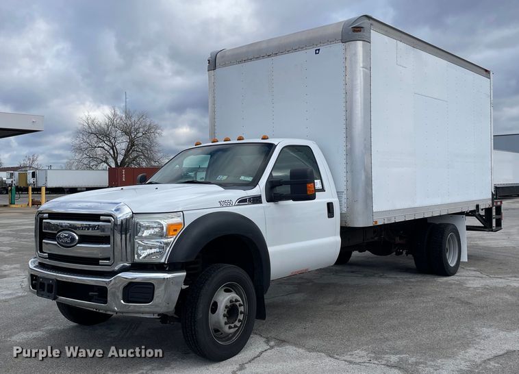 image for item DS5462 2011 Ford  F550 Super Duty XLT box truck