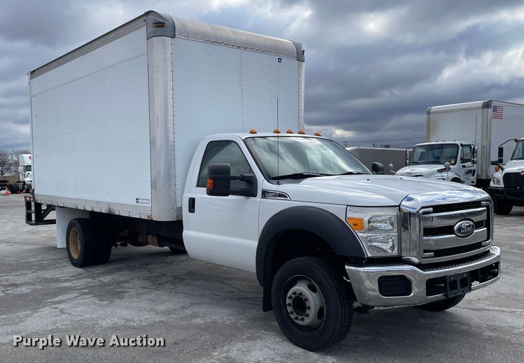 image for item DS5462 2011 Ford  F550 Super Duty XLT box truck